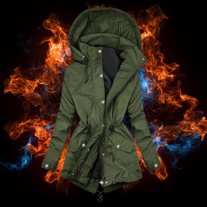 Winterjacke Damen Winterjacke Wintermantel Winterparka mit Kapuze Pufferjacke KapuzenjackeSoftshellj