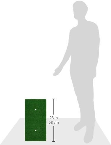 Longridge Deluxe Golf Practice Mat 1x2 Inch grün - grün, 1x2 Inch grün - grün