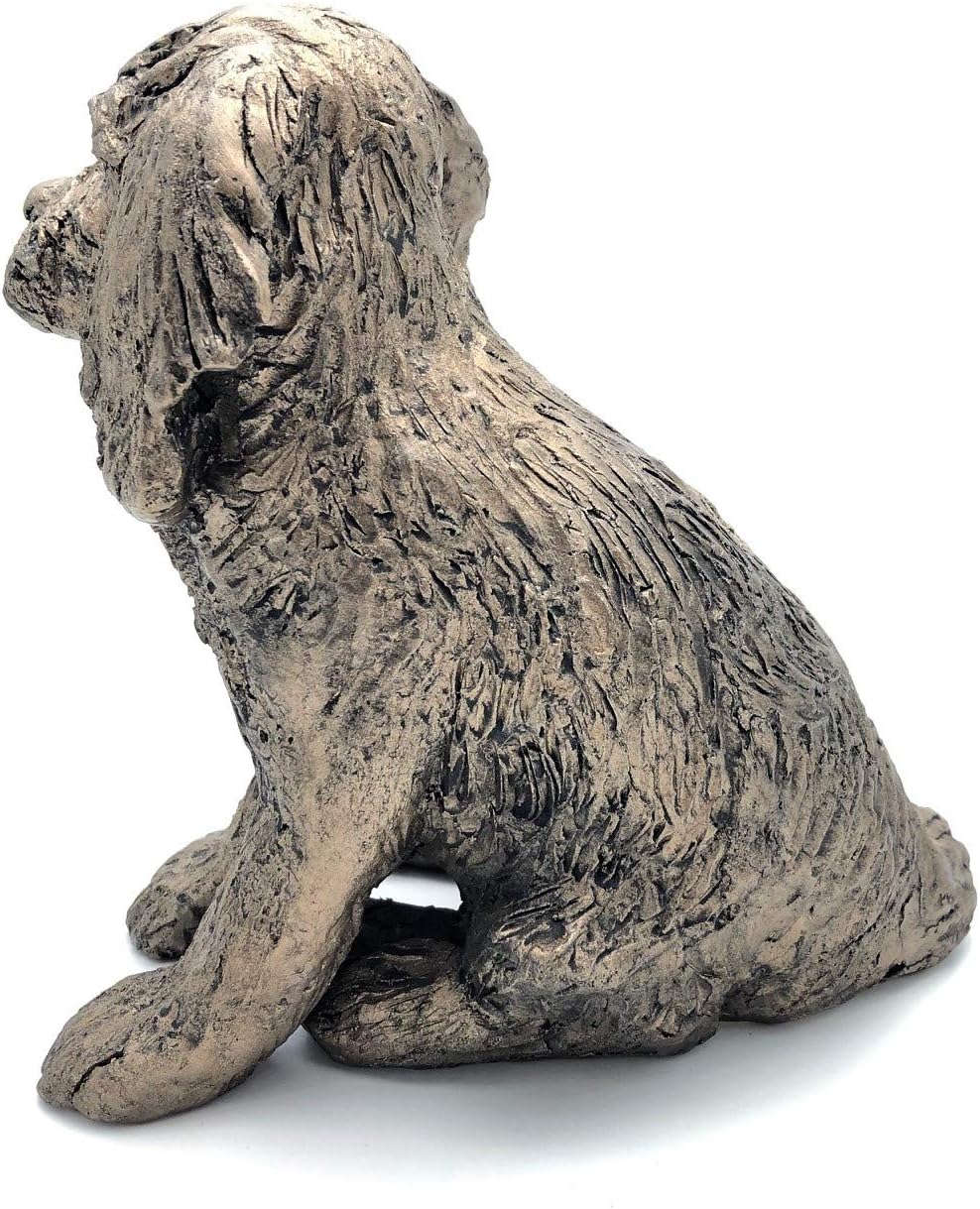 Frith Cocker Spaniel Raffles-Figur, kaltgegossene Bronze, hergestellt in Grossbritannien