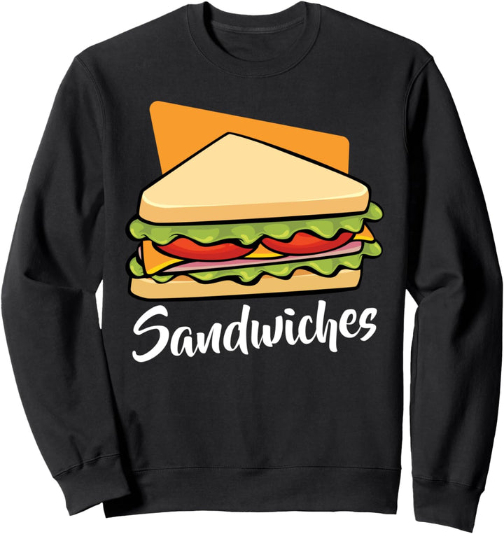 Sandwiches Pärchen Valentinstag Ehemann Ehefrau Partnerlook Sweatshirt