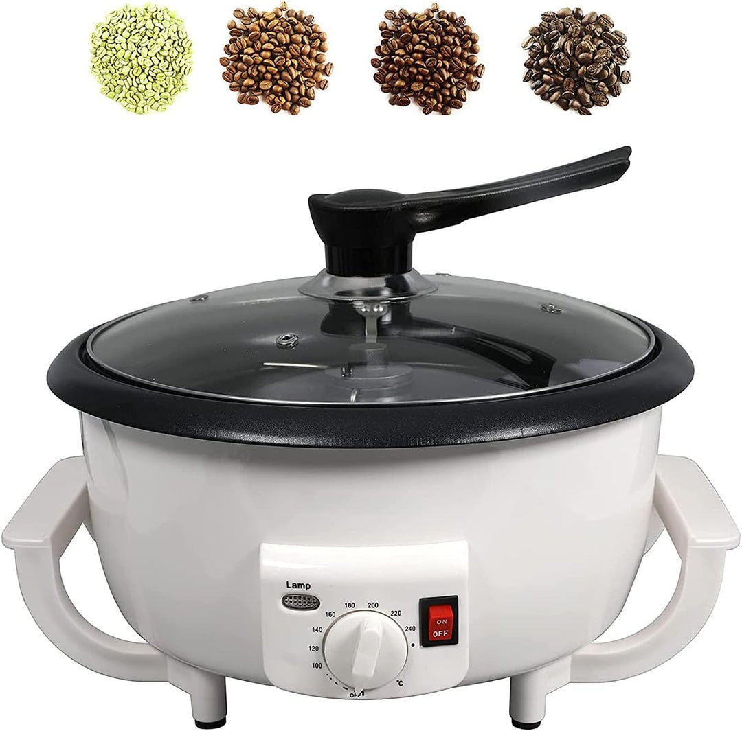 Home Kaffeeröster, Haushalt Elektrischer Kaffeebohne Baker Nuss Erdnuss Cashew Kastanien Röstmaschin