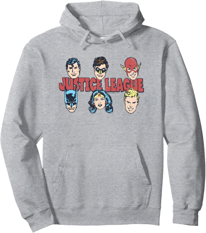Justice League Justice Lineup Pullover Hoodie