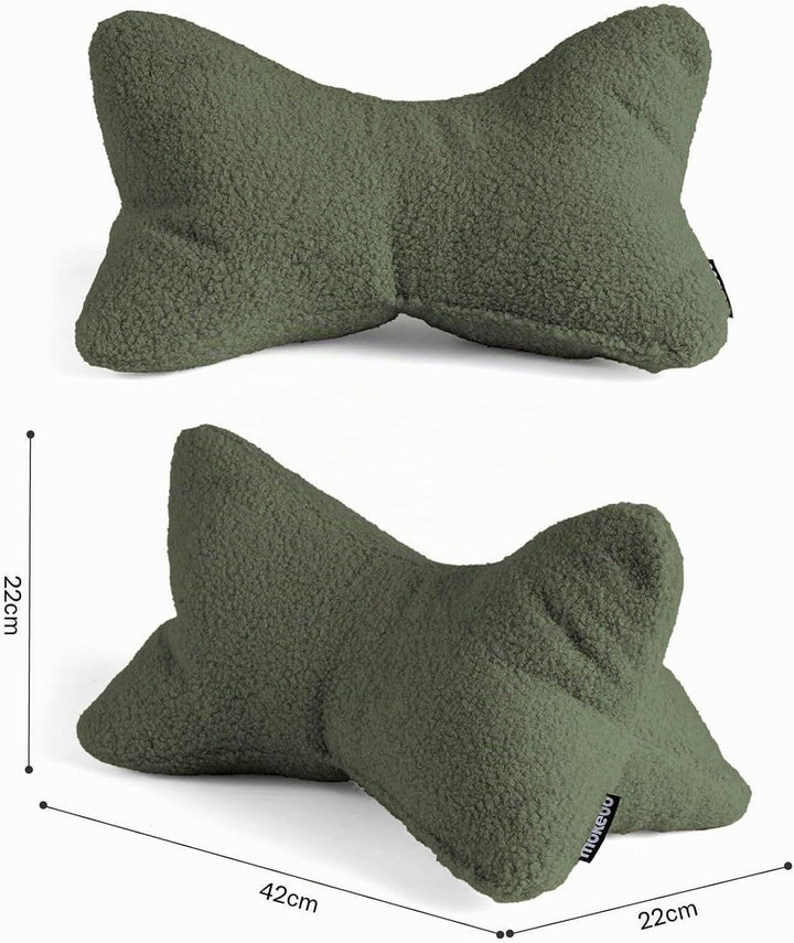 mokebo Lesekissen aus weichen Bouclé-Stoff &