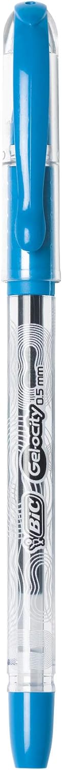 BIC Gel-ocity Smooth Stick Gel Pens, Fine Point, 0.5mm, Assorted Ink (8 Pack) 1 Stück (1er Pack), 1