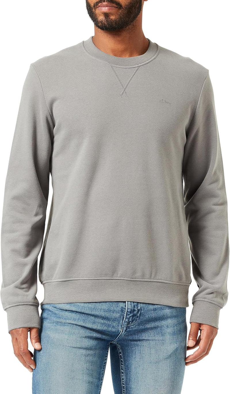 s.Oliver Herren Sweatshirt S Grau 9467, S Grau 9467