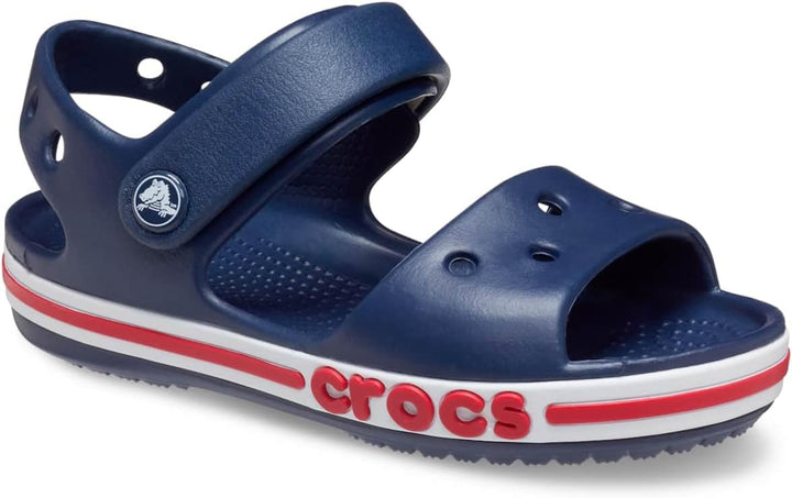 Crocs Unisex Kinder Bayaband Sandal K Freizeit Flip Flops Sportwear 20/21 EU Navy Pepper, 20/21 EU N