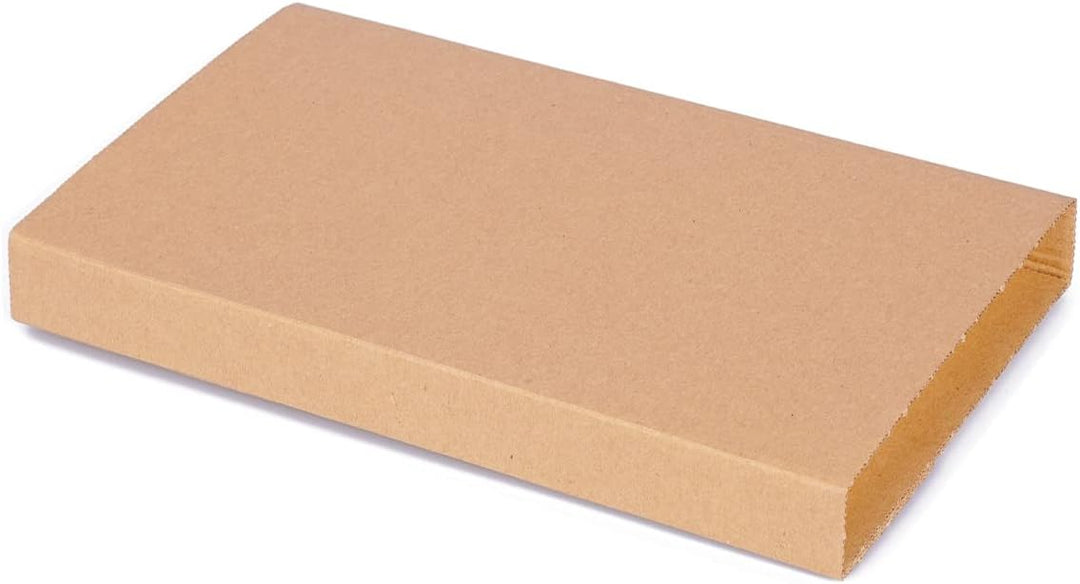 300 Buchverpackungen 245 x 165 x 20-70 mm braun Kartonagen BV-2