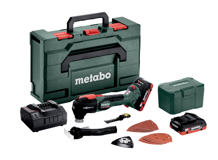 metabo Akku-Multitool MT 18 LTX BL QSL - 18V, 20.000/min Schwingzahl - Oszillierwerkzeug zum Sägen,
