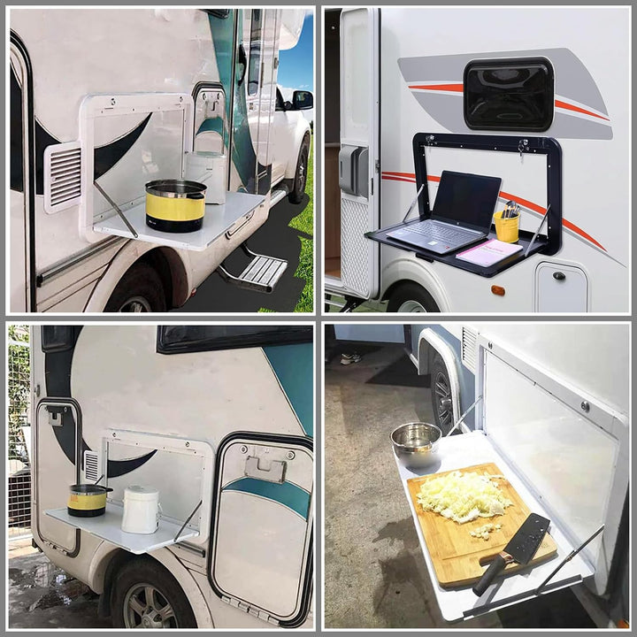 Klappbarer Picknicktisch für Wohnmobil, Wohnmobil, Aussentisch, zusammenklappbar, für Wohnmobile, Au
