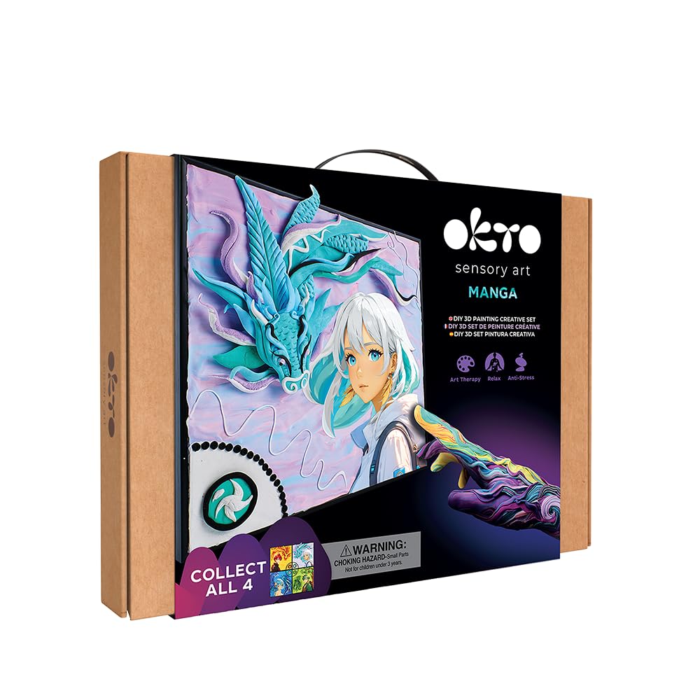 OKTO Manga Air / 3D Malerei mit Air Clay