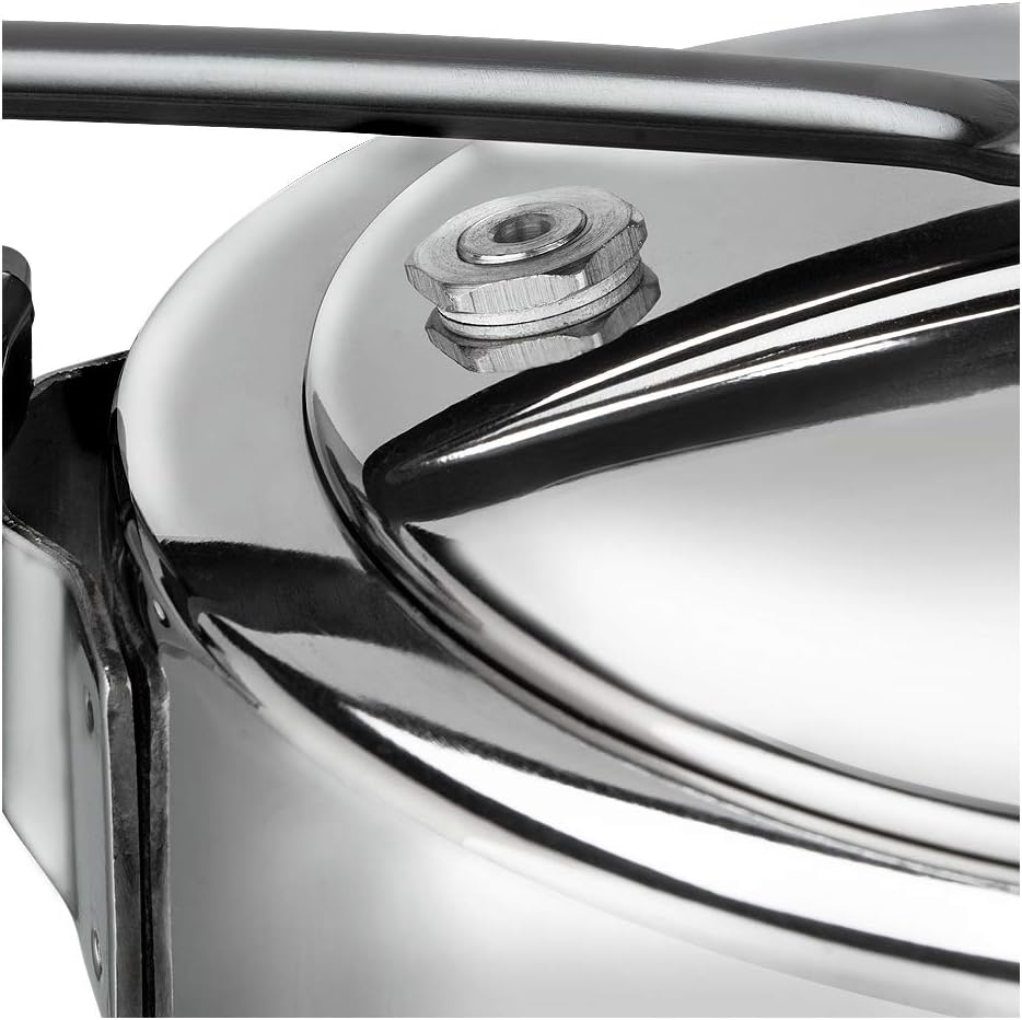 Vinod Pressure Cooker 3 Liter Edelstahl Schnellkochtopf, induktionsgeeignet hochwertiger Dampftopf z
