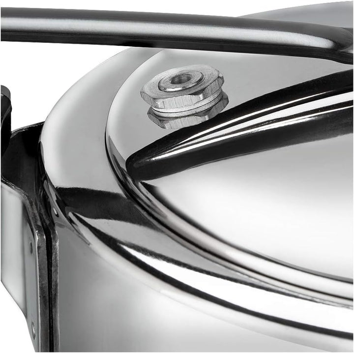Vinod Pressure Cooker 3 Liter Edelstahl Schnellkochtopf, induktionsgeeignet hochwertiger Dampftopf z