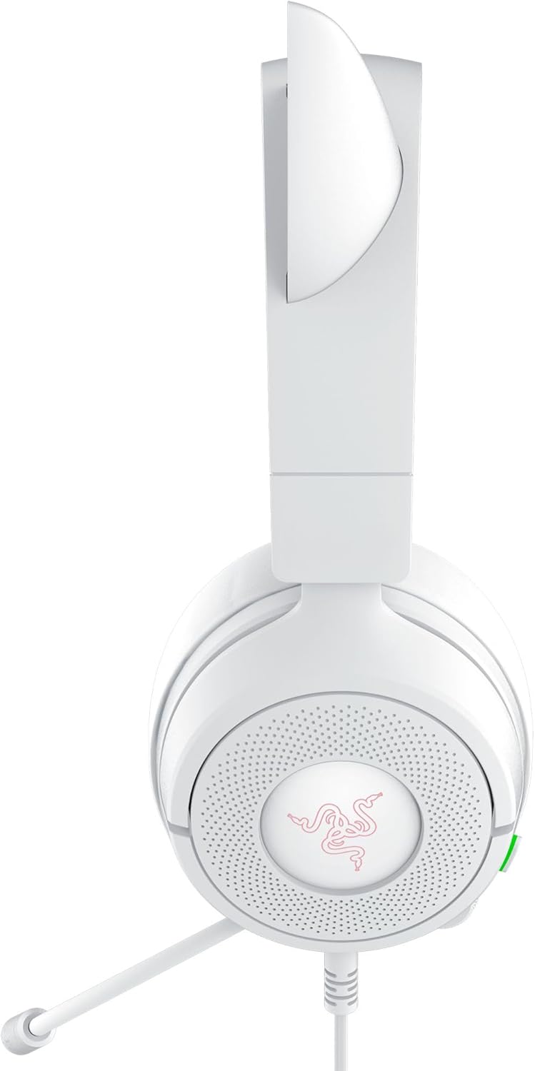 Razer Kraken Kitty V3 X - Kabelgebundenes Kitty-Headset für Gaming - Kultige Kitty-Ohren - 270g leic