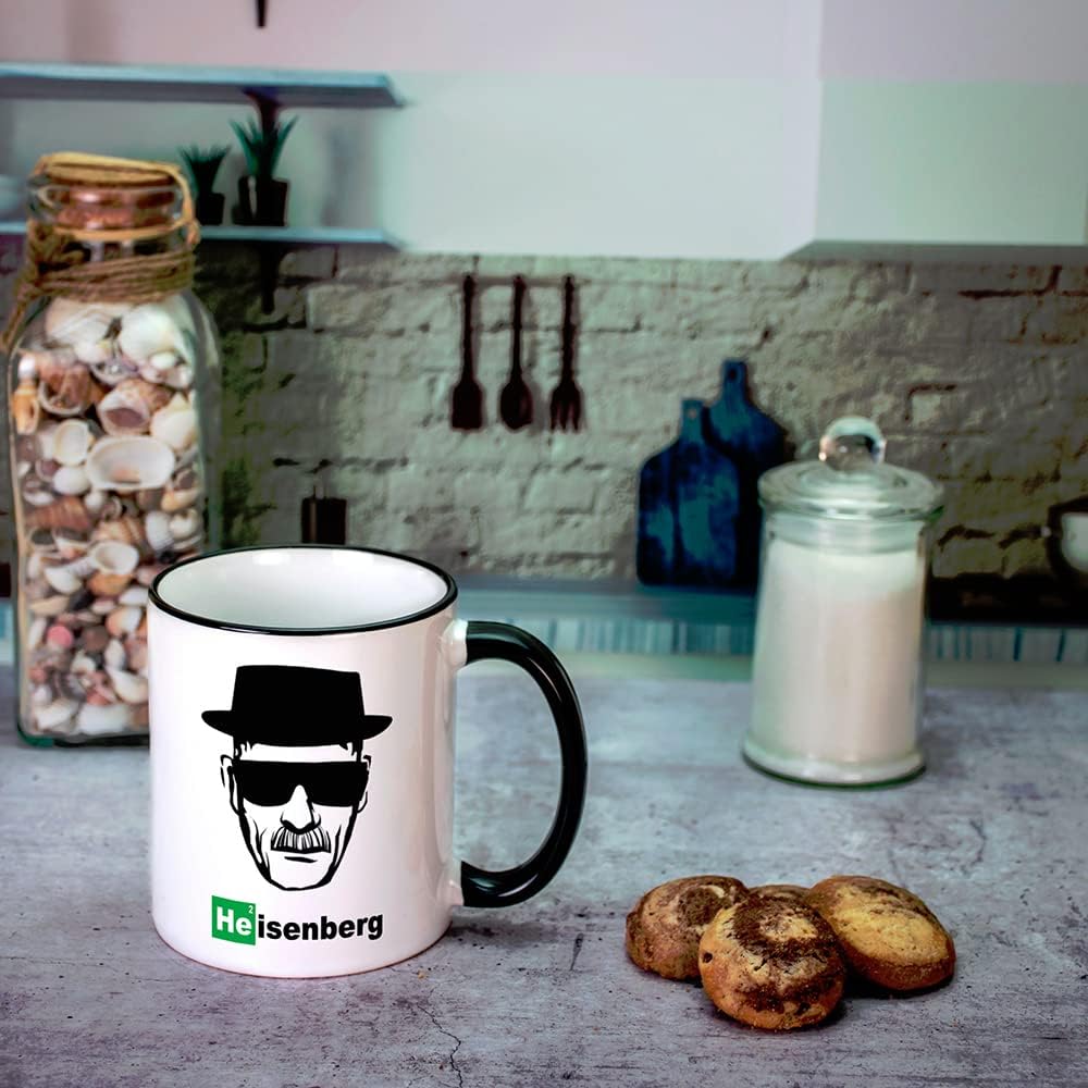 Tasse Heisenberg - Walter White - Los Pollos Hermanos - Breaking Bad Geschenk - Bild mit Hut
