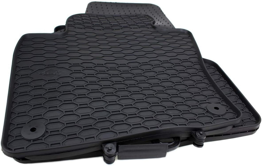 Kfzpremiumteile24 Gummimatten Kompatibel mit Tiguan I 5N Baujahr 2008-2016 Premium Fussmatten Allwet