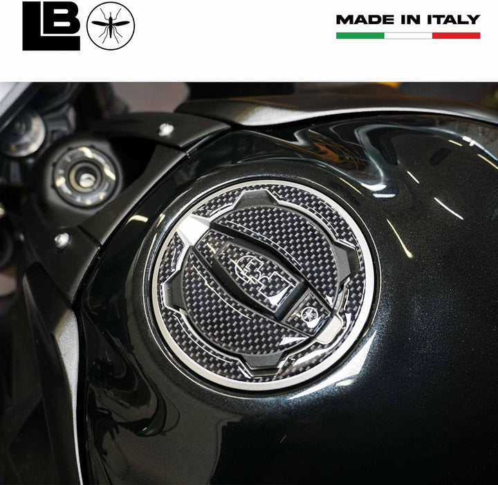 labelbike - 3D Gel Harz Aufkleber KIT Beschützer kompatibel mit Kawasaki Z900 Carbon Color mit graue