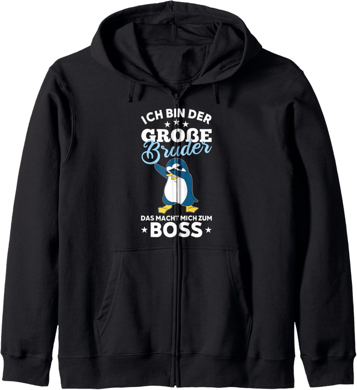 Ich bin der grosse Bruder das macht mich zum Boss Dabbing Kapuzenjacke