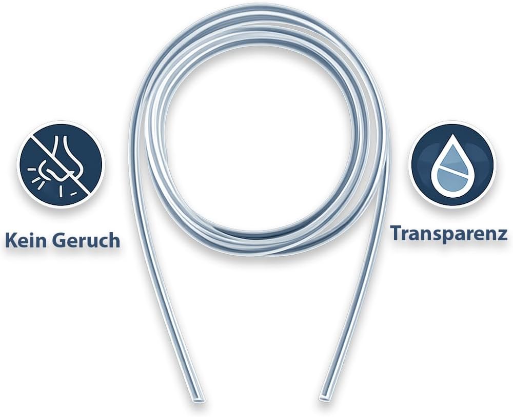 REHAU 25 Meter TOP Qualität Original PVC Schlauch Benzinschlauch,Wasserschlauch Luftschlauch ROLLENW