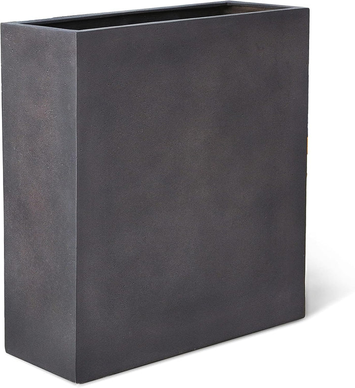 ESCHBACH® Pflanzkübel HIGH Box 90 Espresso Anthrazit Raumteiler XXL * 88 x 36 x 100 cm * 10 Jahre Ga