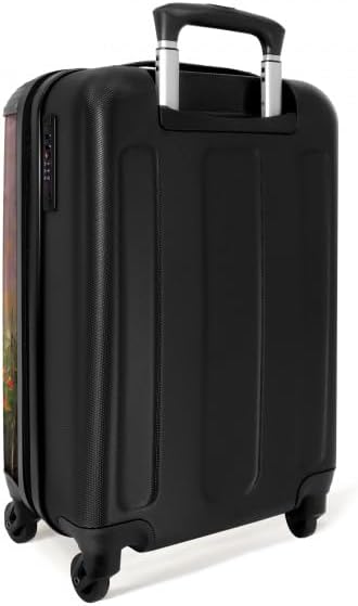 NoBoringSuitcases.com® Koffer Handgepäck Trolley Rollkoffer Kleine Reisekoffer mit 4 Rollen - Eiffel