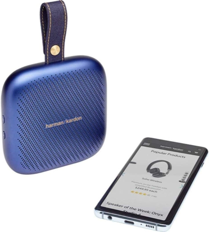 Harman Kardon NEO Portable Bluetooth Speaker Midnight Blue Blau, Blau