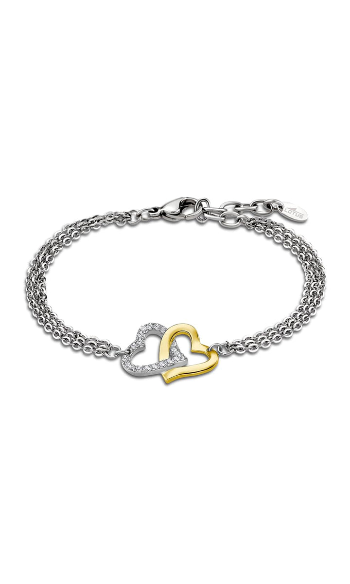 Lotus Style Damen-Armband LS2117-2/1 aus der Kollektion Woman's Heart aus Stahl