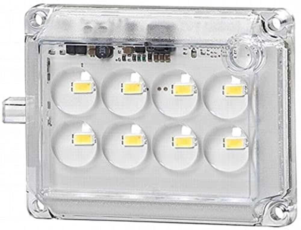 HELLA - Innenraumleuchte - LED - 12/24V - LED - Anbau/geschraubt - Lichtscheibenfarbe: glasklar - In
