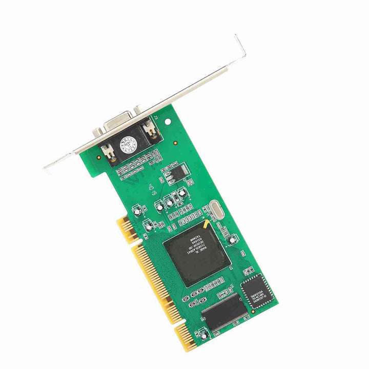 Goshyda Grafikkarte VGA PCI 8MB 32Bit, Desktop-Computerzubehör, Multi-Display für ATI Rage XL, VOD-S
