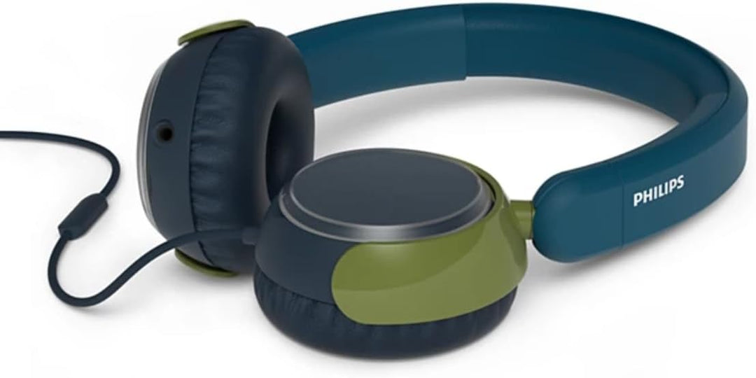 Philips TAK2000CT 2000-Serie mit kabelgebundenem ohraufliegendem Kopfhörer für Kinder, lautstärkenbe