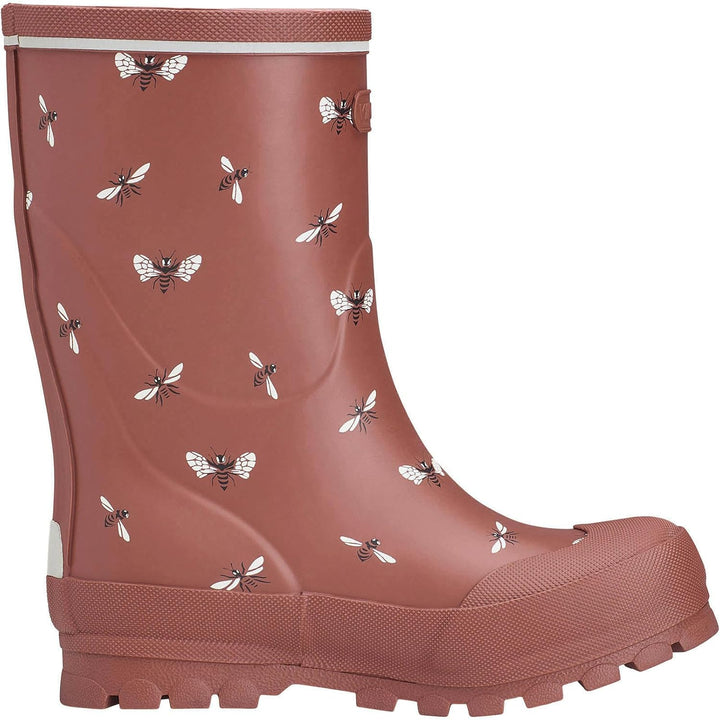 Viking Unisex Kinder JollyGummistiefel 22 EU Cognac White, 22 EU Cognac White