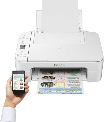 Canon PIXMA TS3351 Farbtintenstrahl-Multifunktionsgerät (Drucken, Scannen, Kopieren, 3, 8 cm LCD Anz