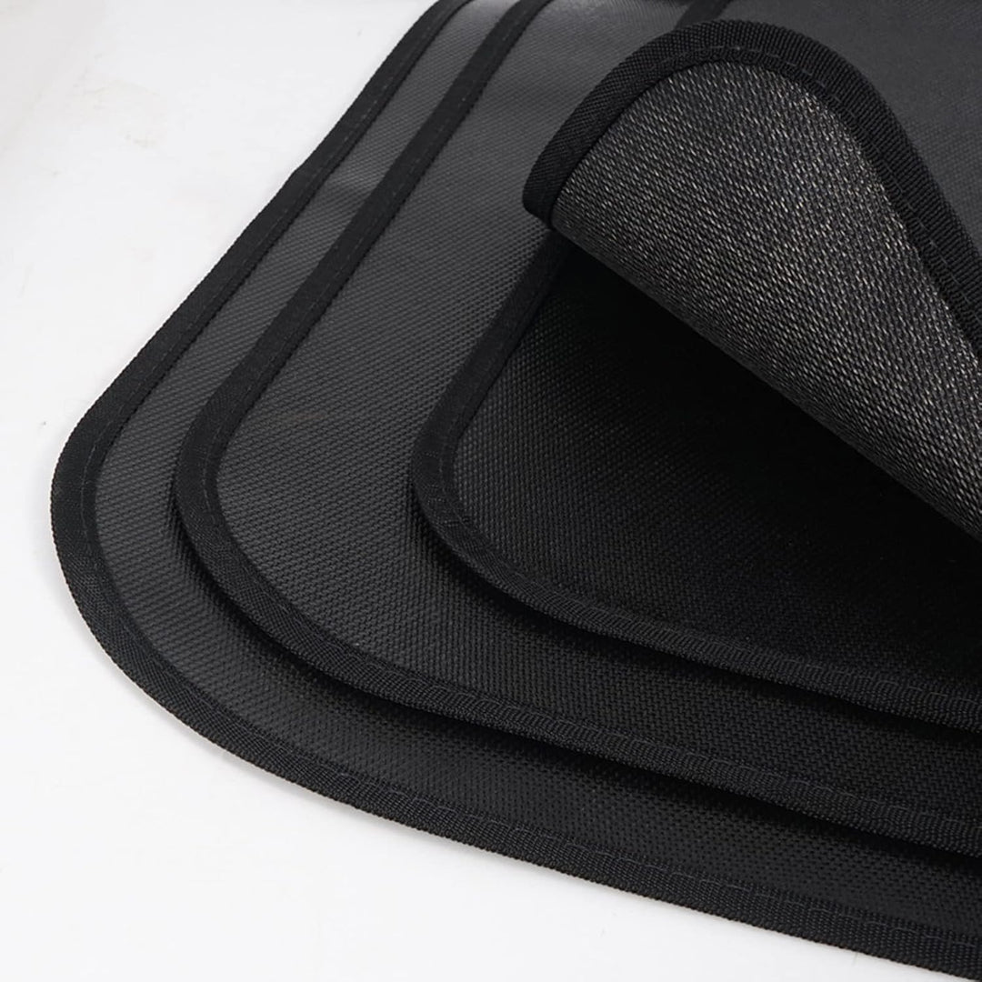 Feuerfeste Unterlage, Grillunterlage Bodenmatte, BBQ Grill Mat, Hitzebeständige Wiederverwendbar Ant