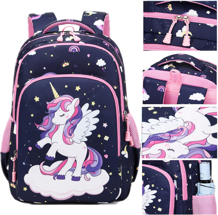 Jumpopack Mädchen Schulrucksack Teenager Rucksäcke Schule Mädchen Schultaschen für Kinder Rucksack K