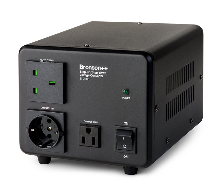 Bronson++ TI 2000 110 Volt USA Spannungswandler Ringkern-Transformator 2000 Watt - In: 110V oder 220