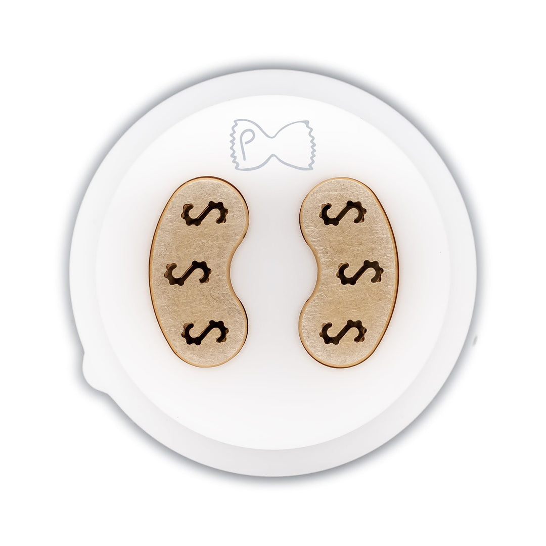 Pastidea - Matrize aus Bronze und POM Trecce Rigate kompatibel mit Philips Pasta Maker Avance und Se