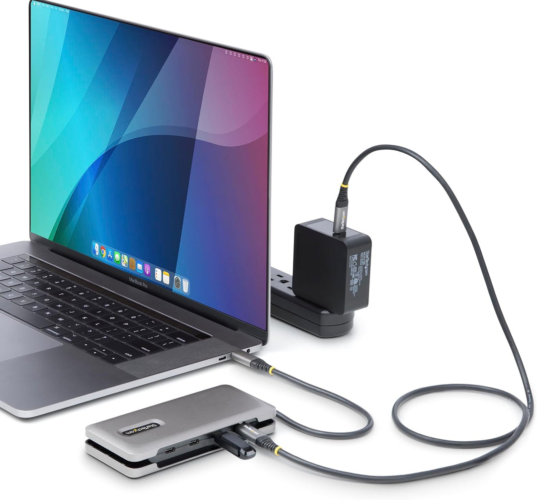 StarTech.com 4-Port USB-C Hub - 4X Ports - 100W Power Delivery Pass-Through - USB 3.1/3.2 Gen 2 10Gb
