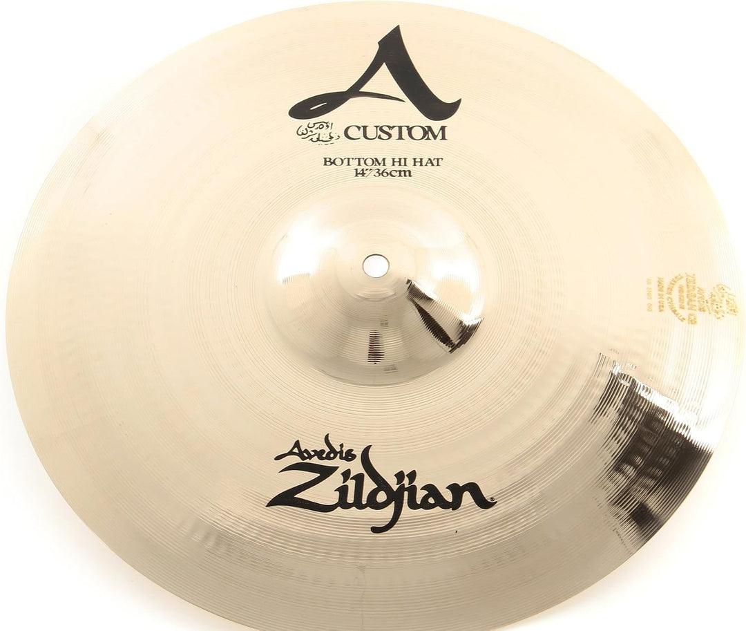 Zildjian A Custom Series Cymbal Box Set - 14" Hi-Hats, 16"/18" Crash, 20" Medium Ride A Custom 4 Pac