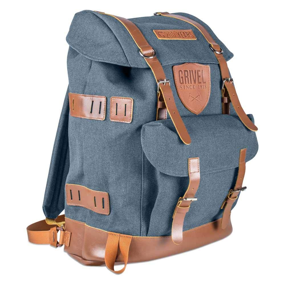 Grivel 200 Backpack Blau - Lässiger Retro Bergsport Rucksack, 28l, Grösse 28l - Farbe Blue