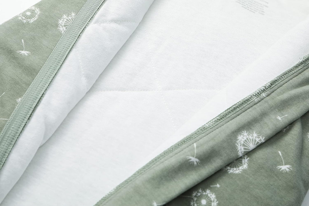 Owlivia Bio-Baumwolle Baby Schlafsack 0.5 Tog & 2.5 Tog Jungen Mädchen Schlafsack, Tragbare Baby-Dec