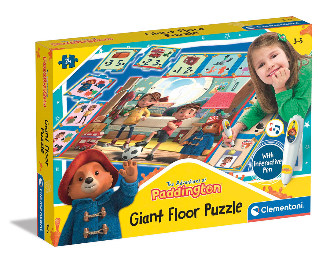 Clementoni 61889 Montessori Zahlen Lernspielzeug für Kinder ab 4 Jahren Paddington, Paddington