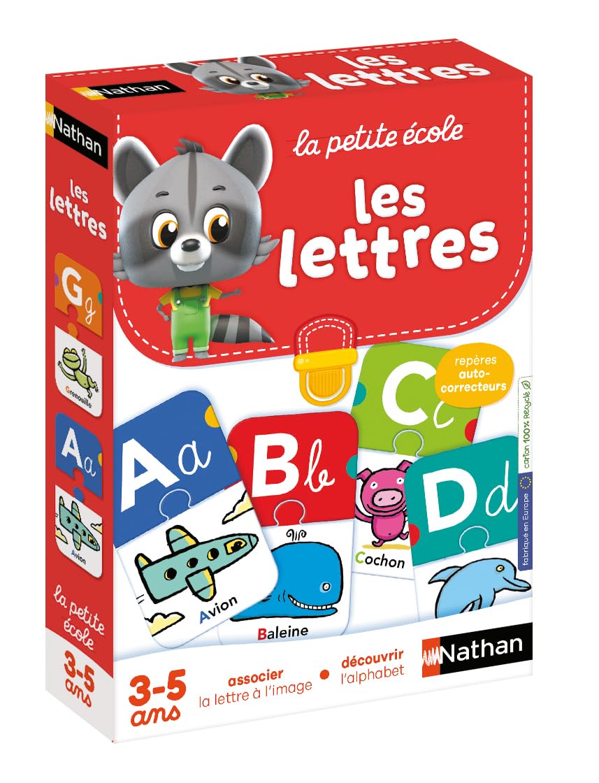 Nathan - 31404 - Jeu Educatif et Scientifique - Les Lettres