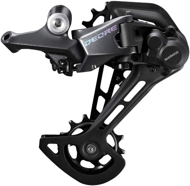 Shimano Deore Deore M6100 Schaltwerk, 12-Fach, Shadow+, SGS Long Cage, Schwarz Einzelbett, Einzelbet