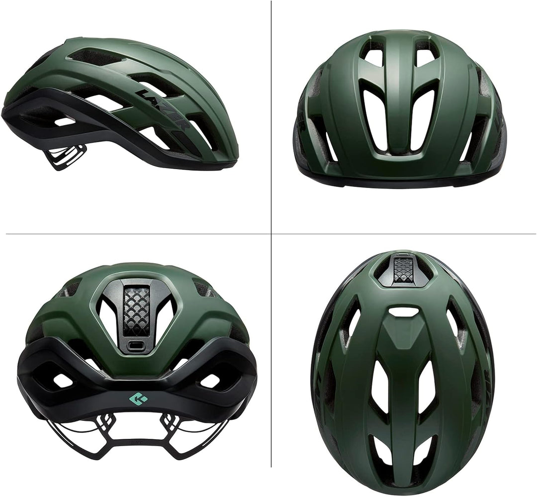 Lazer Strada KinetiCore Helm grün, S
