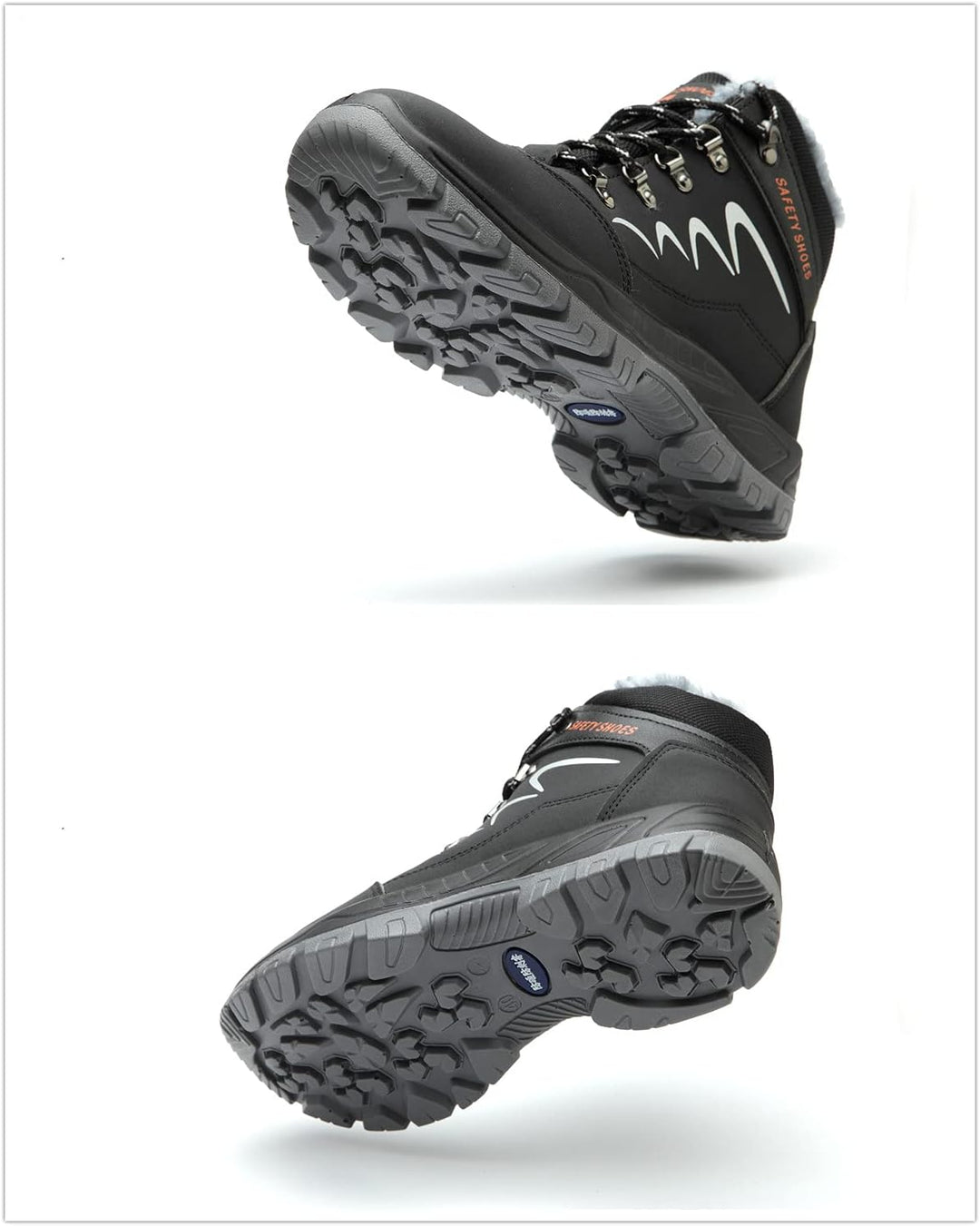 Blueskyli Sicherheitsschuhe Herren Damen Arbeitsschuhe S3 Leicht Wasserdicht Hoch Sicherheitsstiefel