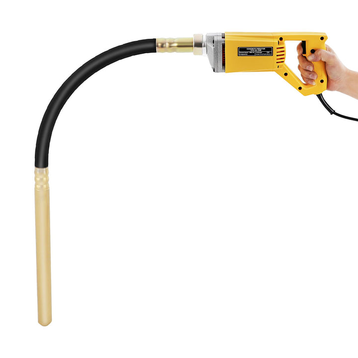 800W Betonrüttler Flaschenrüttler Handrüttler, Reiner Kupfermotor, 1m Vibrationsschaft, 4500 U/min,