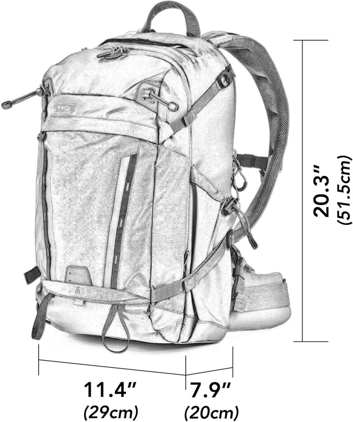 Think Tank Parent Foto and BackLight backpacks Mountane Green 26L - 30 cm (D) x 40 cm (W) x 30 cm (H