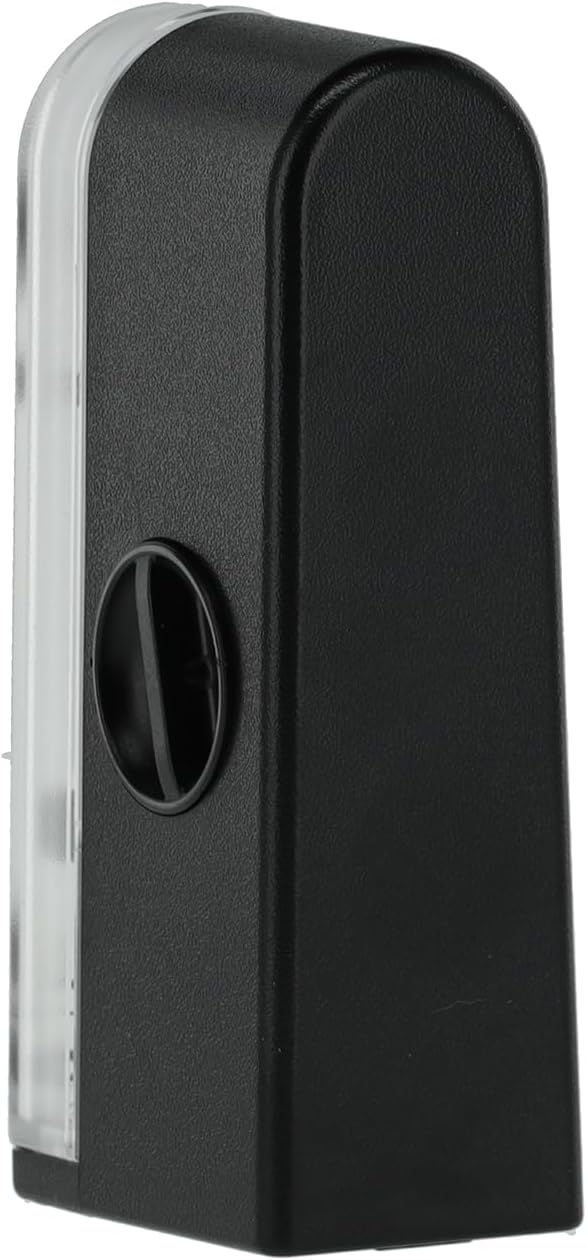 Wittner Metronom 890161 Kunststoffgehäuse ohne Glocke Taktell Piccolino schwarz, schwarz