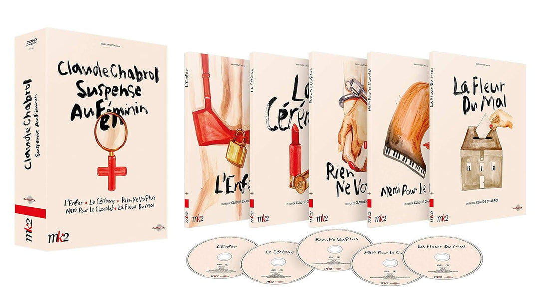 Claude chabrol : suspense au féminin, 5 films [FR Import], DVD
