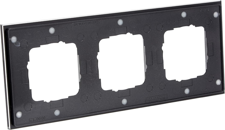 Gira 021305 Rahmen 3-fach Esprit Glas, schwarz 3fach, 3fach