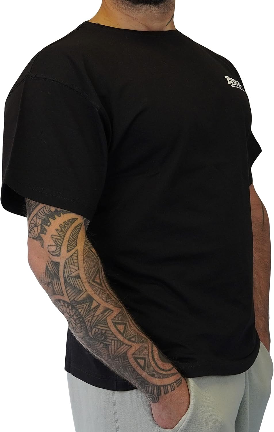 Brachial Premium Herren T-Shirt Lightweight Loose-Fit - für Freizeit Bodybuilding Workout Gym Krafts
